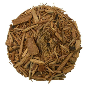 White Sandalwood Bark Cut